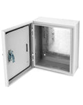 QWORK Heavy-Duty Outdoor Electrical Box, Fiberglass Reinforced Polyester by QWORK