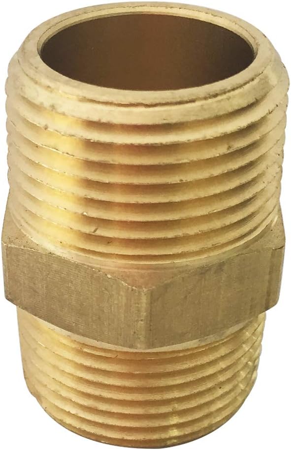 Brass Pipe Fittings, NPT Tee, Hex Head, Hex Nipple, Hex Coupling, 90 Degree - Image 6
