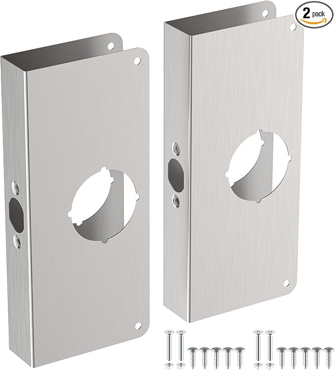 U 9585 Stainless Steel Lock and Door Reinforcement Plate by PalpitateC