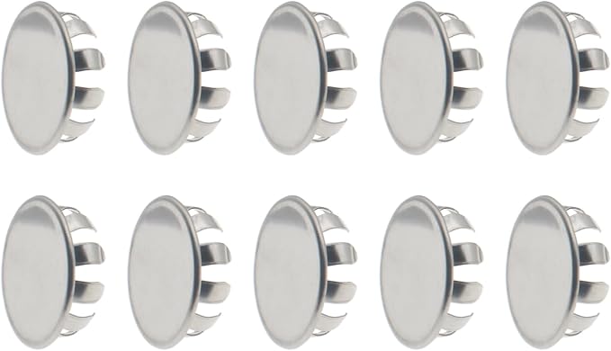 10 PCS Electrical Box Knockout Plugs Round Stainless Steel Seal Electrical - Image 3