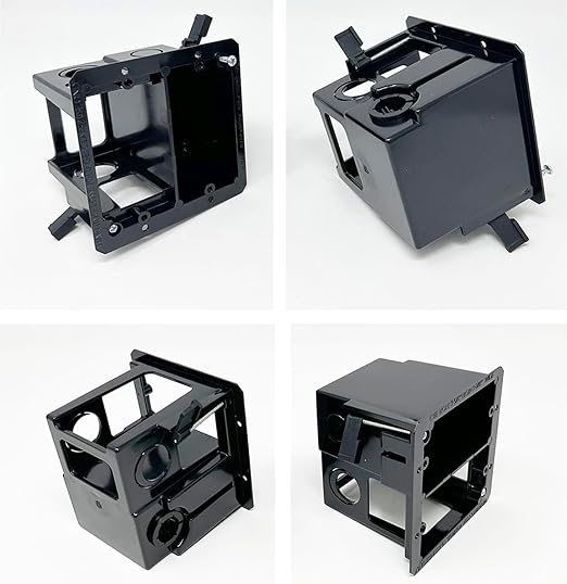 iMBAPrice LVDR2-2 2-Pack Combo Electrical & Low-Voltage Old Work Box, 2-Gang - Image 2