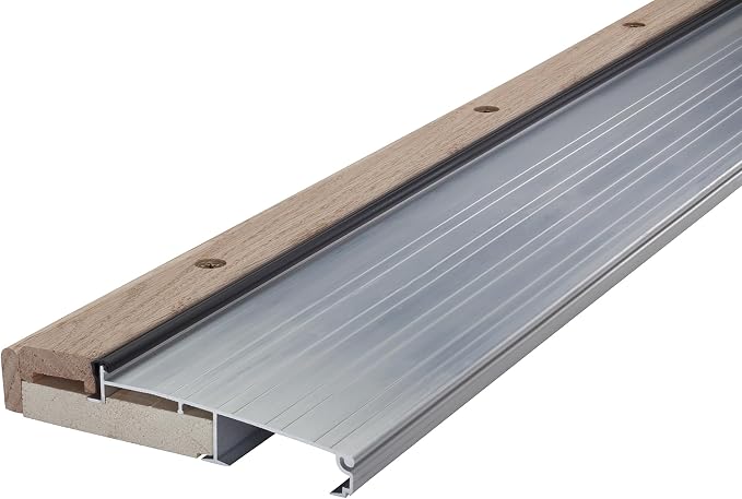 MD Building Adjustable Aluminum & Hardwood Threshold by M-DBuildingProducts