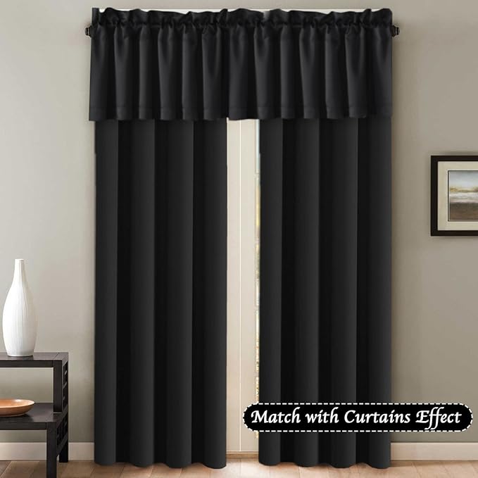 H.VERSAILTEX Blackout Valances for Window - Image 3