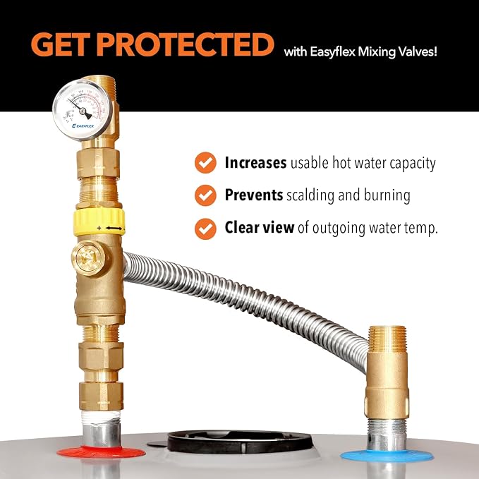Water Heater Thermostatic Mixing Valve - Image 7