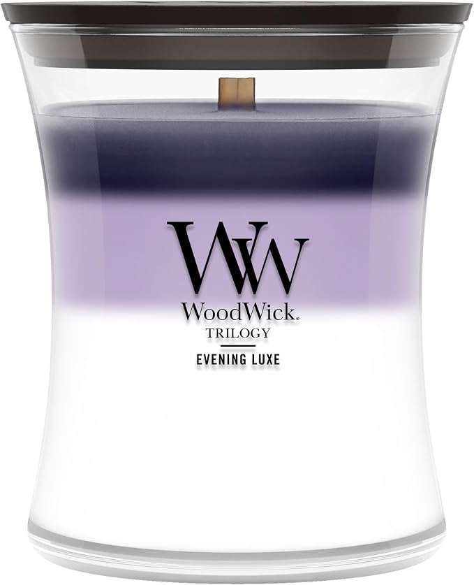 WoodWick Medium Hourglass Candle Evening Luxe by Unknown