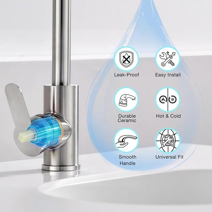 Diameter 35mm Ceramic Faucet Cartridge Replacement - Image 7