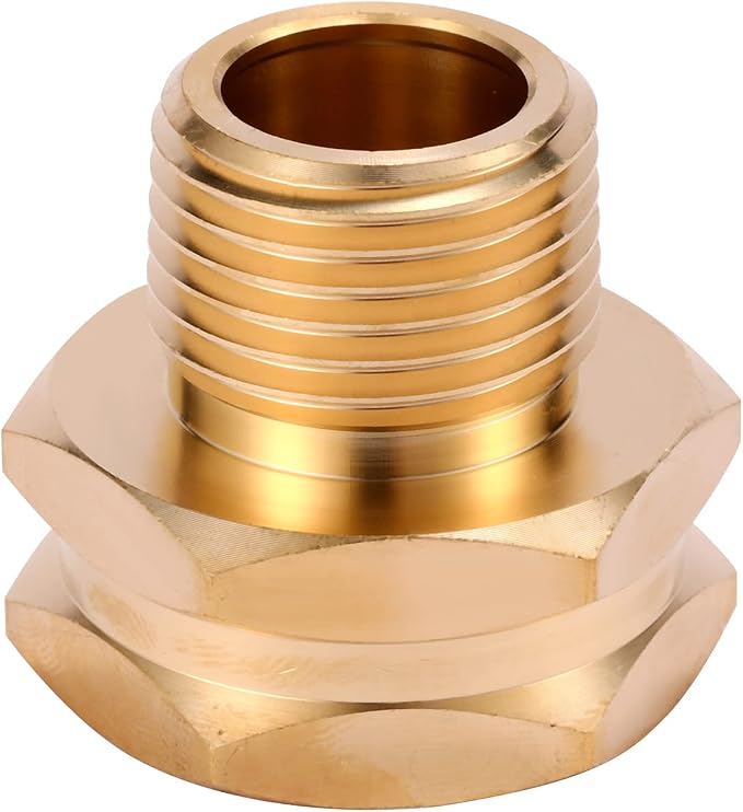 Garden Hose Adapter, 3/4" GHT Female x 1/2" NPT Male Connector | GHT to NPT - Image 6