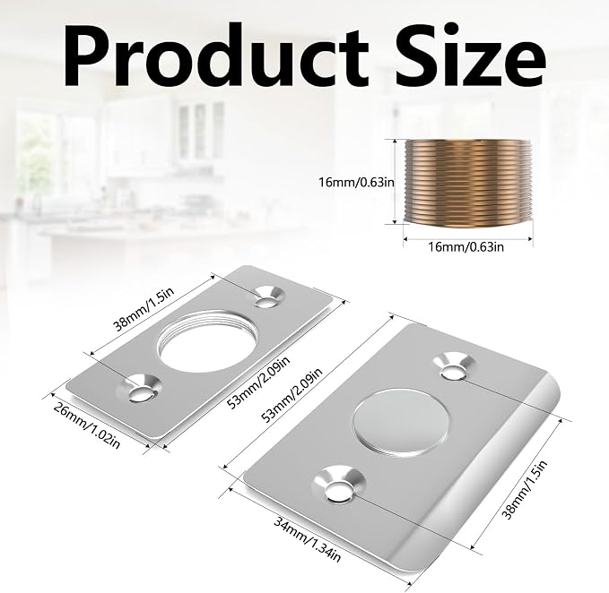 Tonitrui Upgraded Strong Magnetic Door Catch, Replacement - Image 7
