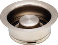 Westbrass A2089-07 4-1/4" Kitchen Sink Waste Disposal Drain Flange and Stopper by Westbrass
