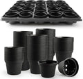 RooTrimmer 3 Inch Plastic Plant Pots 100 Pcs by RooTrimmer