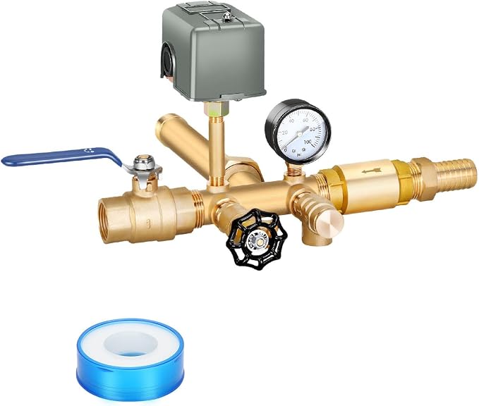 1"x 11" Well Pressure Tank Tee Kit by MiumoonBabyGates