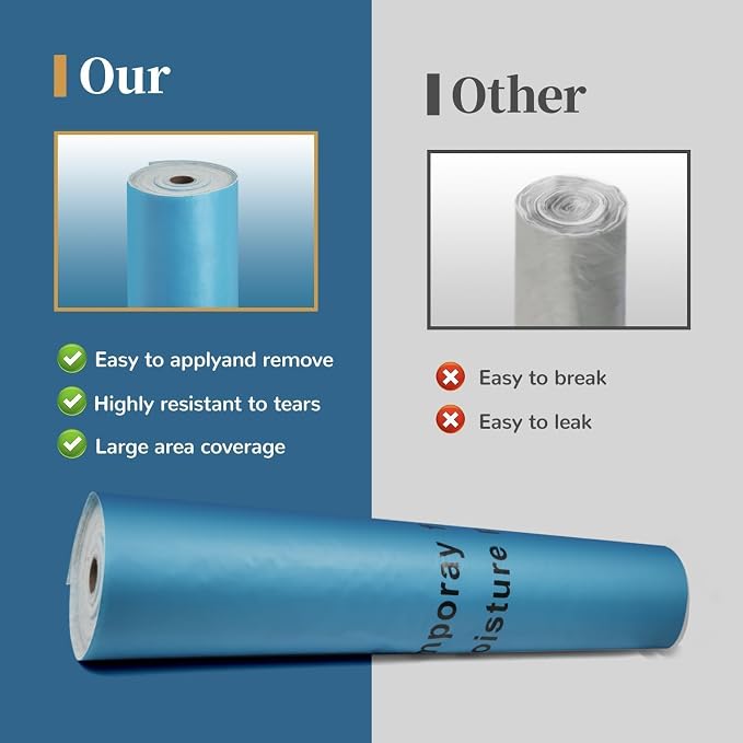40 Inch x 168 Feet Temporary Floor Protection, 560 Sq Ft Coverage - Image 5
