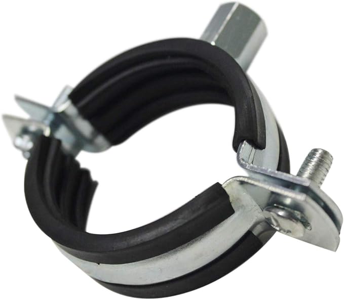 AKIHISA 5 PCS Split Ring Pipe Hanger Heavy Duty Adjustable Pipe Bracket Clamp - Image 2