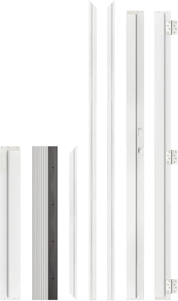 Pre-Drilled Vinyl Exterior Door Frame Kit by NewArrivals%EF%BC%81