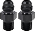 EVIL ENERGY 6AN Male Flare to 1/8" NPT Pipe Fitting Adapter Aluminum Straight by EVILENERGY