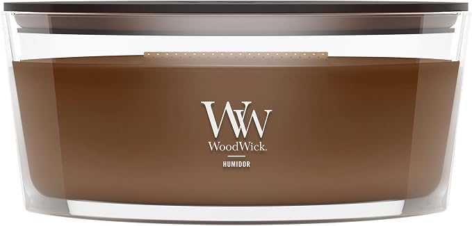 WoodWick Humidor Gifts for Women and Men, 16 oz Ellipse Candle by Unknown