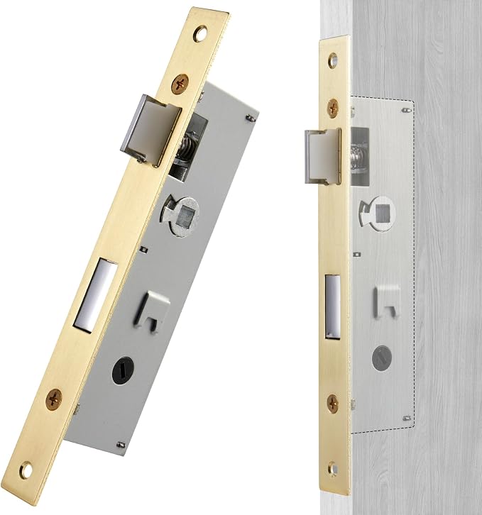 Maxxgeek Flat Slot Storm Door Mortise Lock Body Fits by MaxxGeek