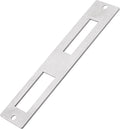 1Pc Door Flat Strike Plate Stainless Steel Plate 172mm x 33.7mm by Unknown