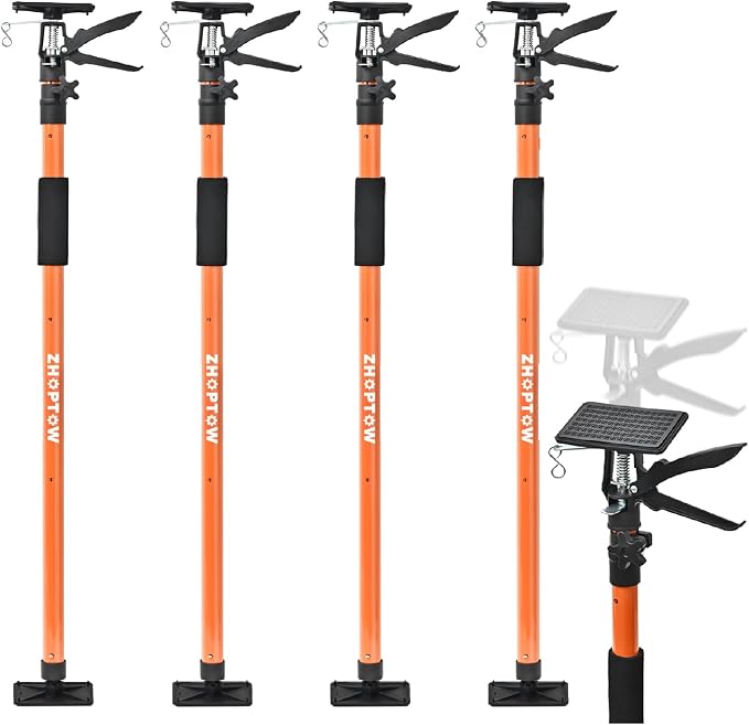Adjustable Support Pole-Cabinet Jack, Drywall Lift, Supports Up to 154lbs by Unknown
