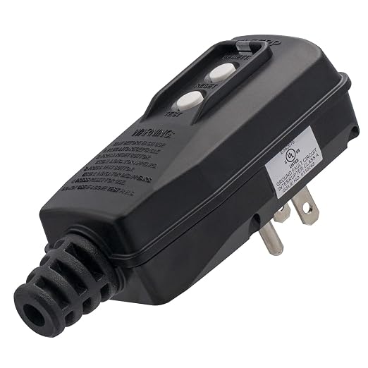ELEGRP G1215PA G20PASR Patented Auto-Monitoring GFCI Replacement Plug Assembly by ELEGRP%7CELEGROUP
