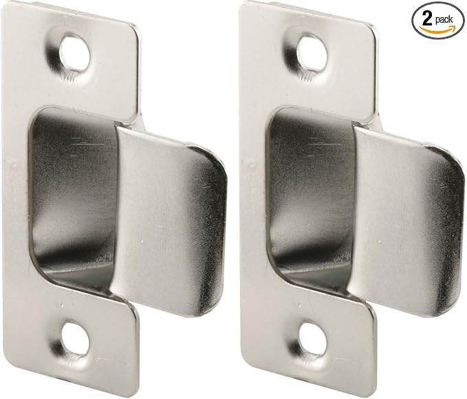 Defender Security U 10278 Two Piece Adjustable Door Strike, Chrome Plated by Prime-Line