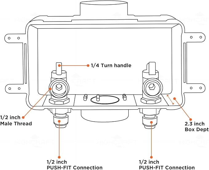 Highcraft Washing Machine Outlet Box - Image 7
