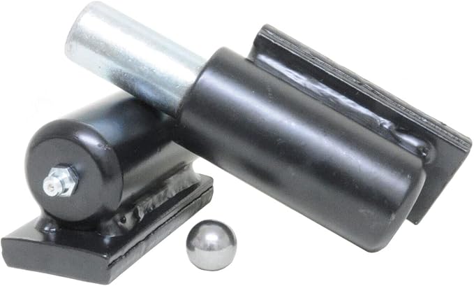 Heavy Duty Hinge 7" Barrel Style Weld On Plate Ball Bearing - Image 3