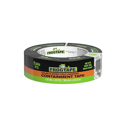 FrogTape DS 154 Premium Grade, Double-Sided Poly-Hanging Containment Tape by FROGTAPE