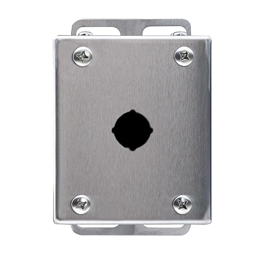 Yongchen Push Button Box, IP66 Waterproof and Dustproof Metal Box, Indoor and by YcXingnon