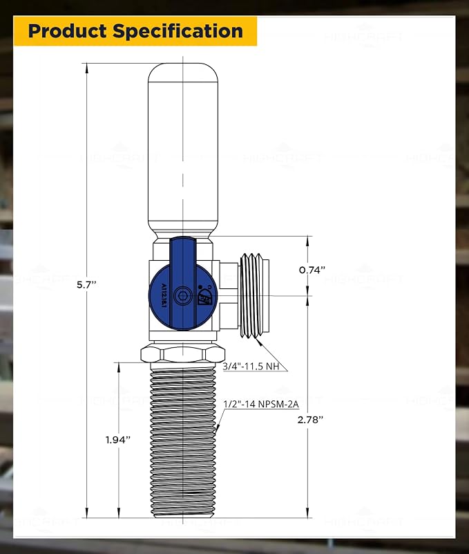 Highcraft 541UI Washing Machine Replacement Valve - Image 2