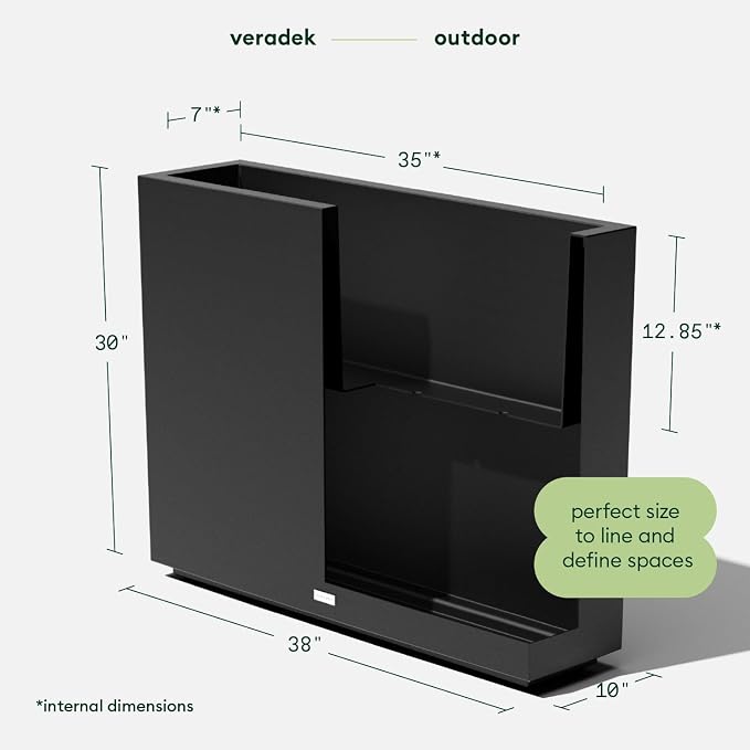 Veradek Block Series Span Planter - Image 2