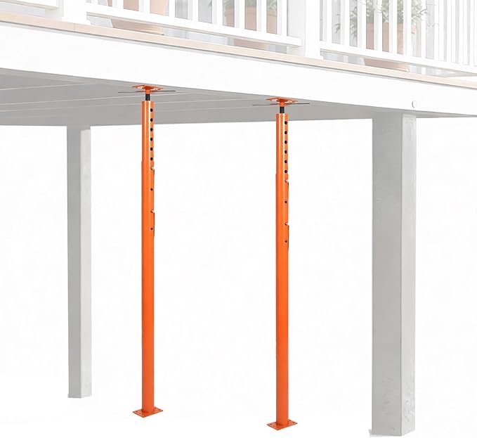 2 Pack Jack Post, House Floor Jack 56"-100", 18000 LBS Basement Jacks | Heavy by Unknown