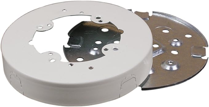 Legrand Wiremold 500/700 Series Metal Raceway Solid Base Round Box Ivory | by Legrand-Wiremold