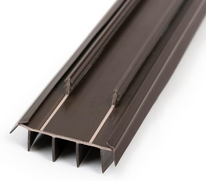 Barzen 36" Kerf-Style Vinyl Door Bottom Seal by BARZENHardware