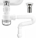 BOTEMY Polished Bathroom Sink Drain Kit by BOTEMY