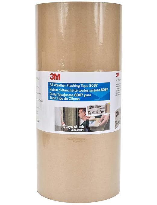 3M All Weather Flashing Tape 8067, 12 in x 75 ft, 1 Roll | Waterproof flashing by 3MIndustrial