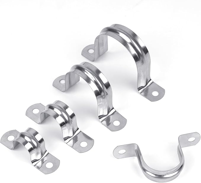 30PCS 1 inch Stainless Steel Conduit Clamps, Comes - Image 8