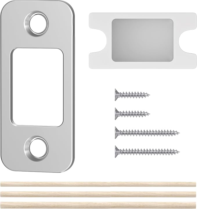 Deadbolt Strike Plate Door Backplate by BonKuDoo