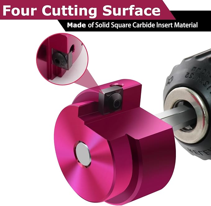 PVC Fitting Saver 1 1/2 Inch Head, PVC Pipe Reamer Socket Saver | PVC Reamer - Image 4