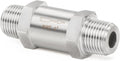 ChillWaves 304 Stainless Steel In-Line Split Check Valve 1" NPT Male Thread by VisittheCHILLWAVES