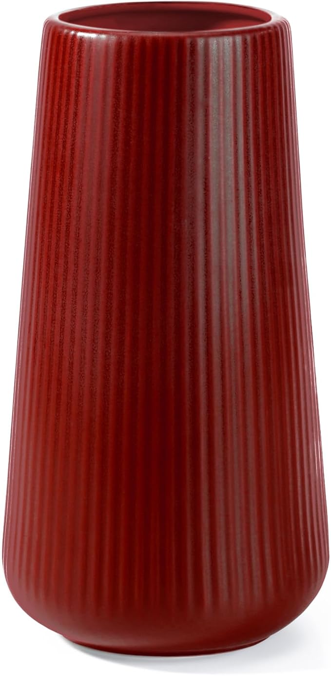 Ceramic Vase, GUKJOB Small Cute Flower Vase by GUKJOB