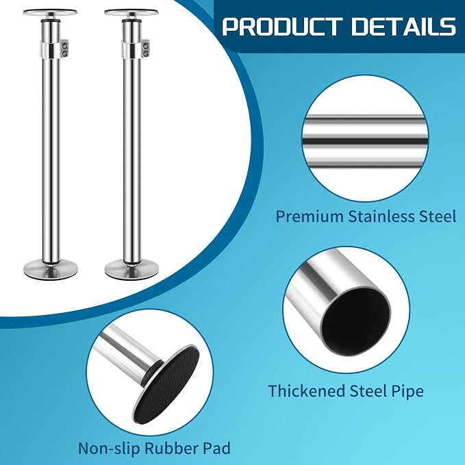 Undermount Sink Brackets, Stainless Steel, 2 Pack - Image 5