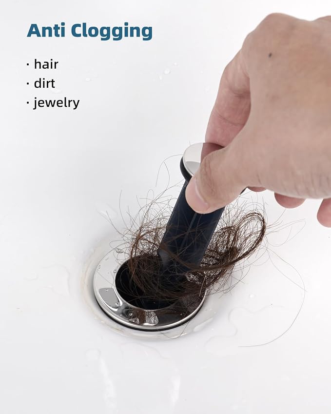 2PCS Bathroom Sink Drain Stopper - Image 3
