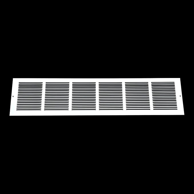 Fits 30x6 Duct Opening | Steel Triangular Baseboard Return Air Grille by Handua - Image 3