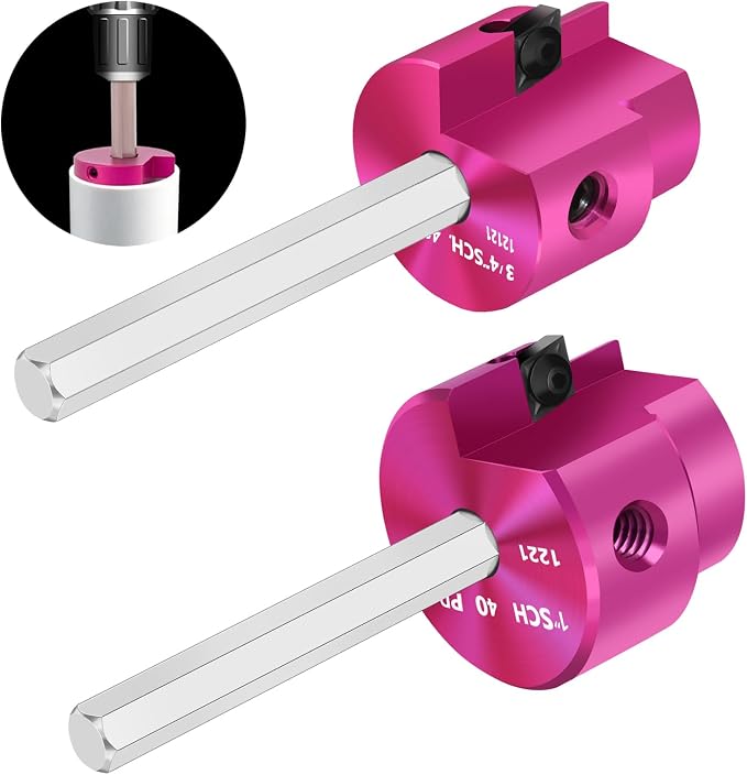 PVC Pipe Reamer 3/4 Inch & 1 Inch PVC Fitting Saver | ABS Socket Saver Plastic - Image 3