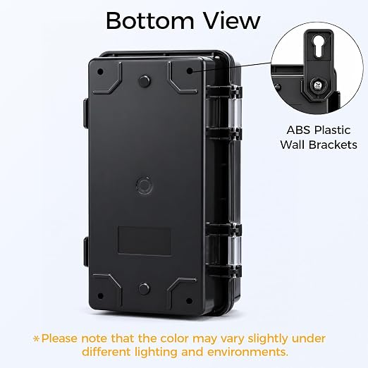 Junction Box IP67 Waterproof Electrical Box ABS Plastic Hinged Shell - Image 5