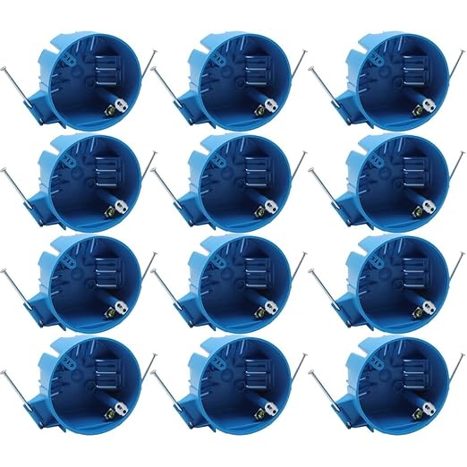1-Gang New Work Electrical Ceiling Box by XGGYA