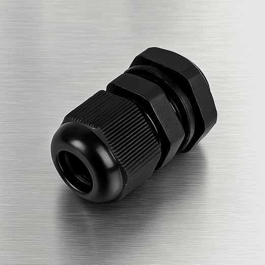 3/8" NPT Strain Relief Nylon Cord Grip Cable Glands - Image 2