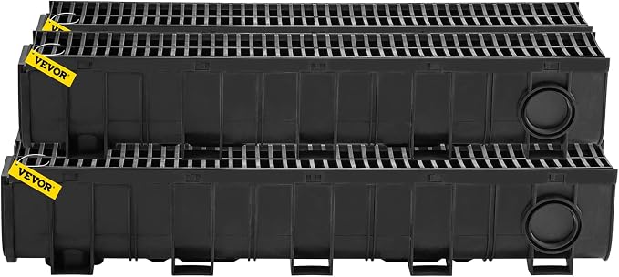 VEVOR Trench Drain System 5 Pack, Channel Drain - Image 12