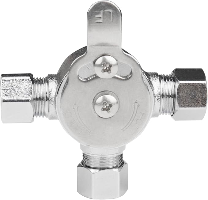 WHK Water Mixing Valve Hot Cold Water Mixer 3/8 Compression - Image 5
